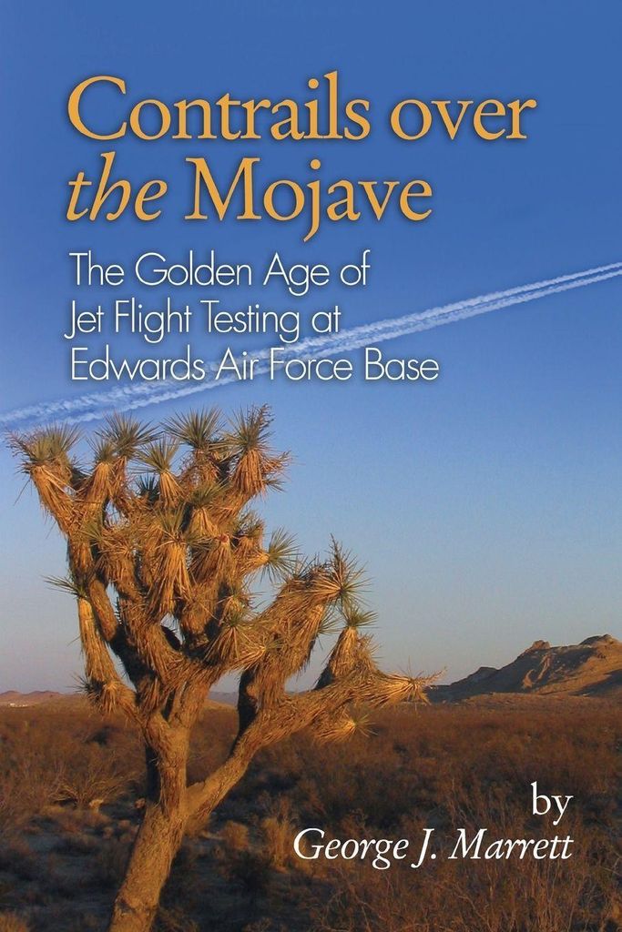 Contrails over the Mojave
