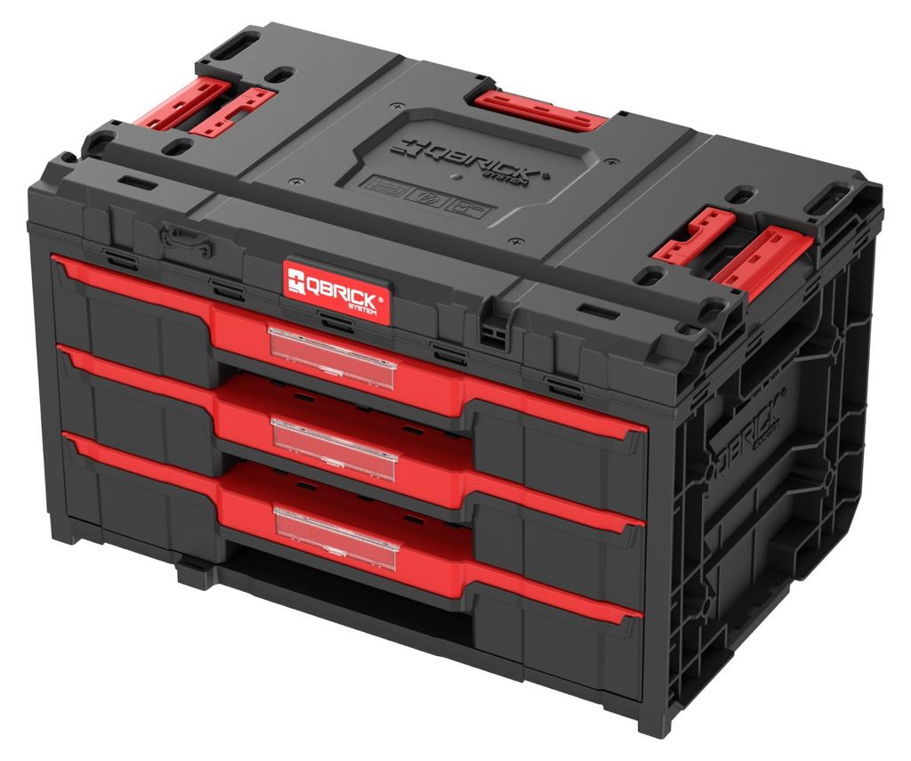 Qbrick System ONE Zásuvková 3 skříňka na nářadí 2.0 Skříňka Obrázek produktu 
