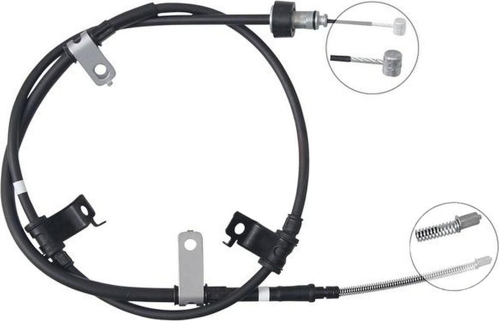 A.B.S. Handbremsseil Seilzug Feststellbremse für HYUNDAI Produktbild 