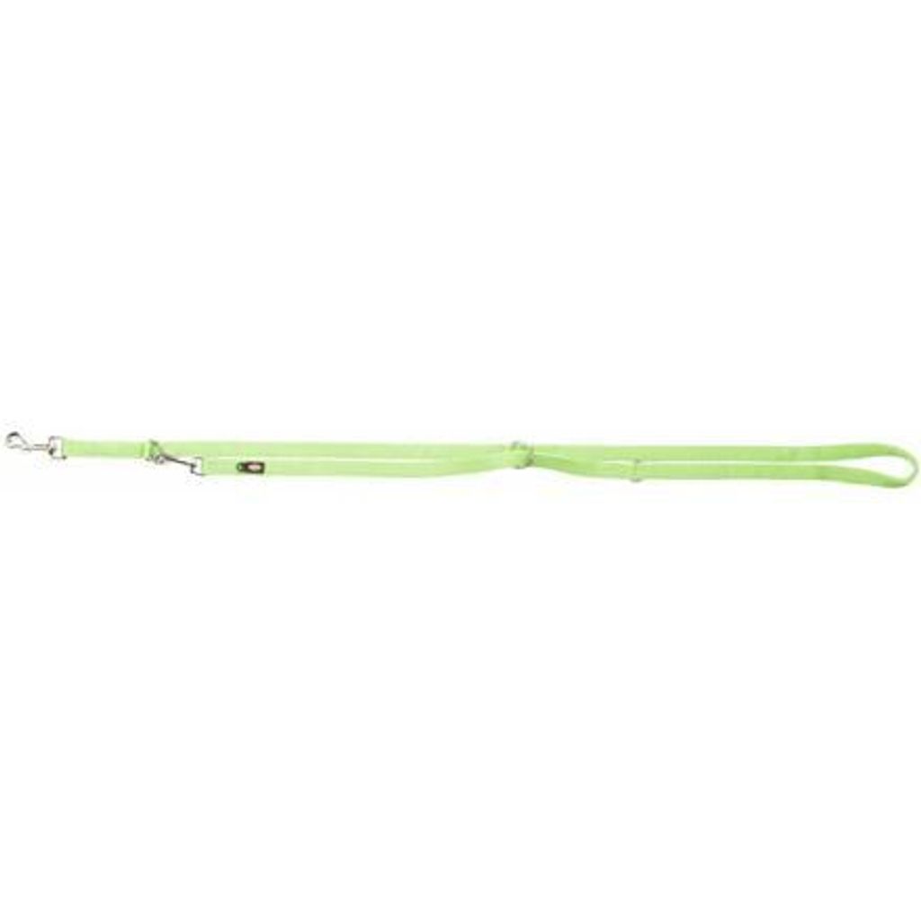 Trixie Premium V-Leine, doppelt XSS: 2,00 m/15 mm, lindgrün