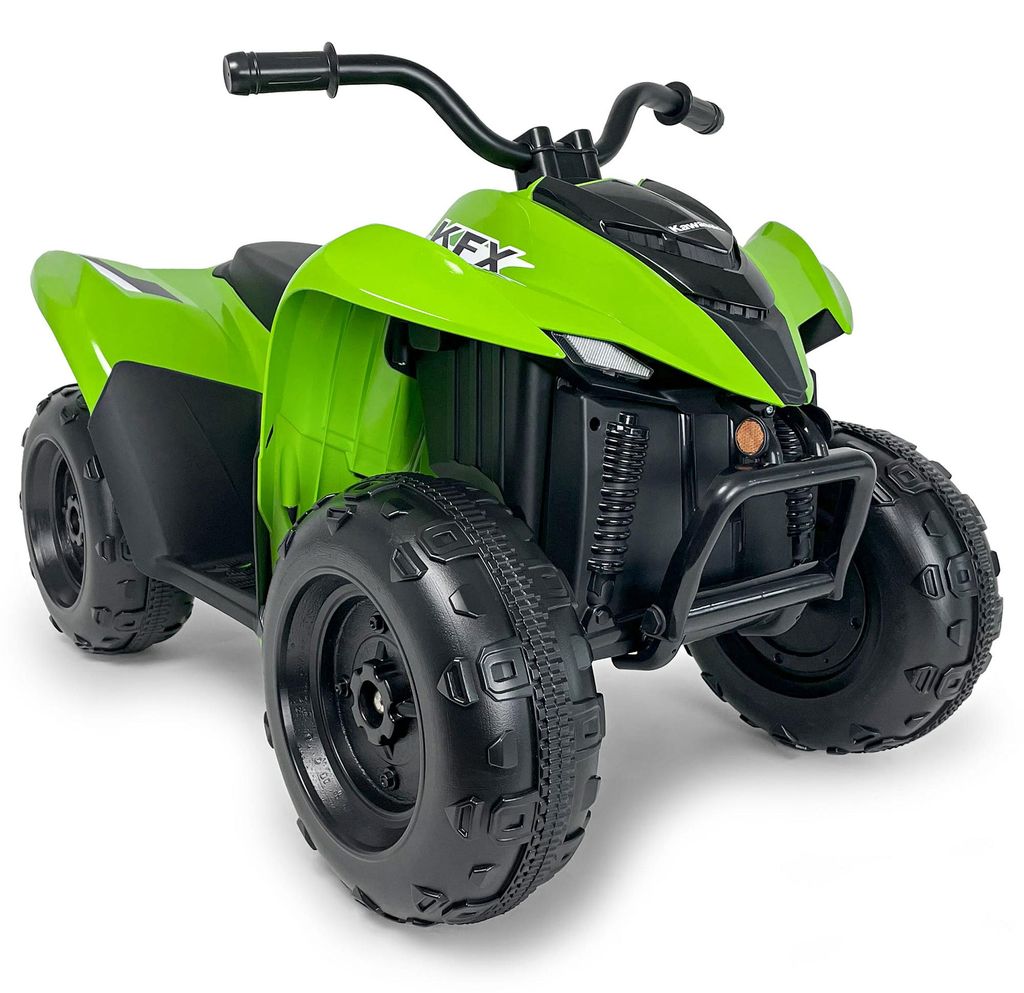 Injusa Kawasaki Kfx90 12v Quad Grün Kinder Grün One Size