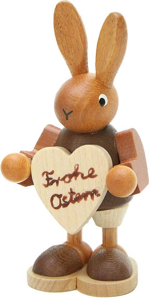 Hase mit Herz natur (8,5cm) von Christian Ulbricht