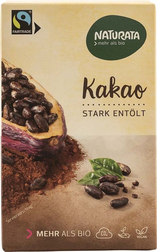 Naturata Kakaopulver stark entölt 125g