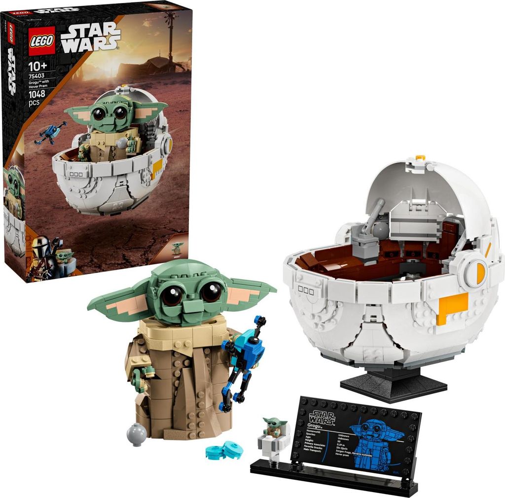 LEGO Star Wars GroguTM ve vznášejícím se kočárku, Sada na Obrázek produktu 