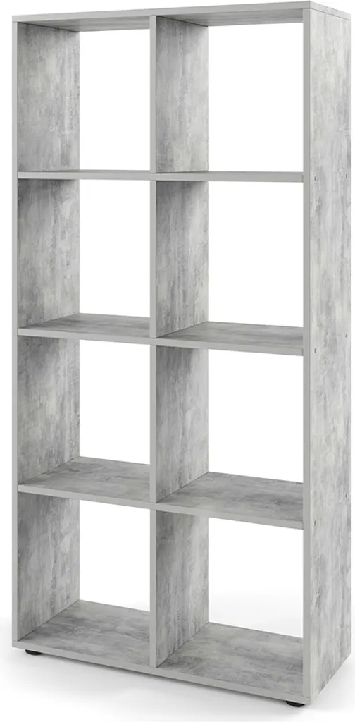 Meuble de rangement Vicco Scutum 143x72cm béton pour gagner de la place