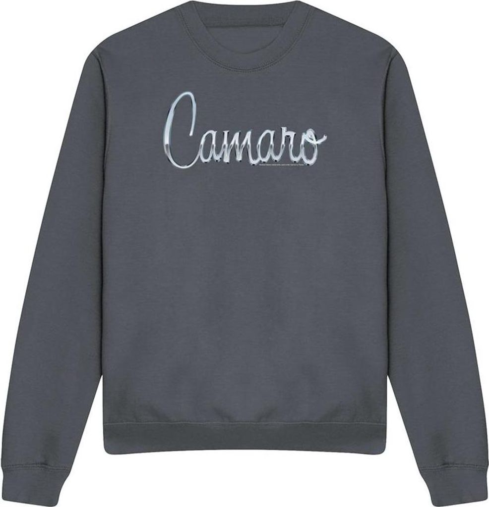 Chevrolet - "Classic Camaro" Sweatshirt für Herren/Damen Uni TV21068 (L) (Holzkohle)