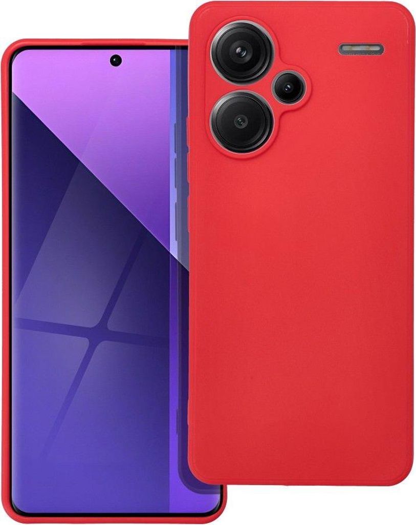 Case passend für Xiaomi Redmi Note 13 PRO PLUS 5G Soft red