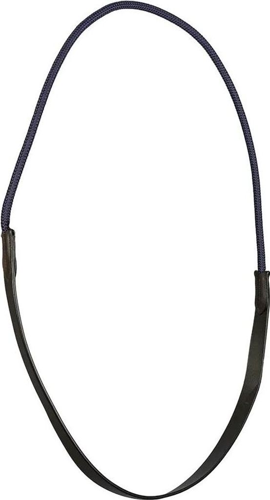 Horka Half Leather/half Rope Halsband Silber Full Silber Full