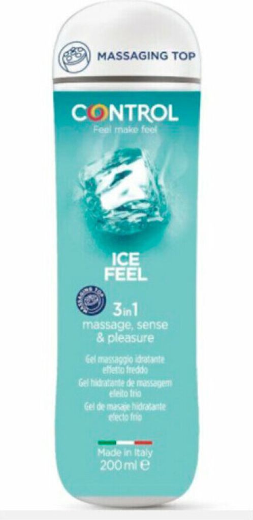 Control Moisturising Massage Gel Ice Feel 200 ml