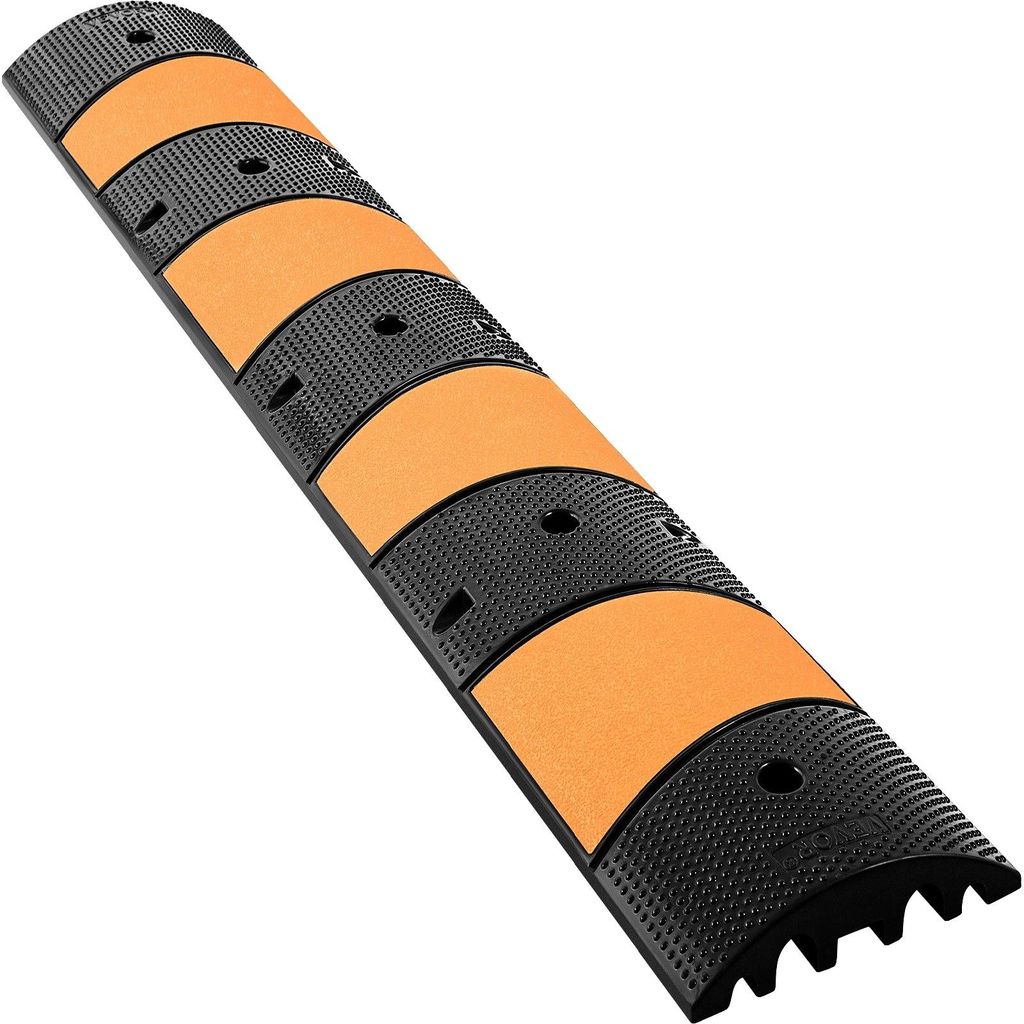 VEVOR 2 Stück Gummi Geschwindigkeitsdämpfer 183 x 30 x 4,5 Produktbild 