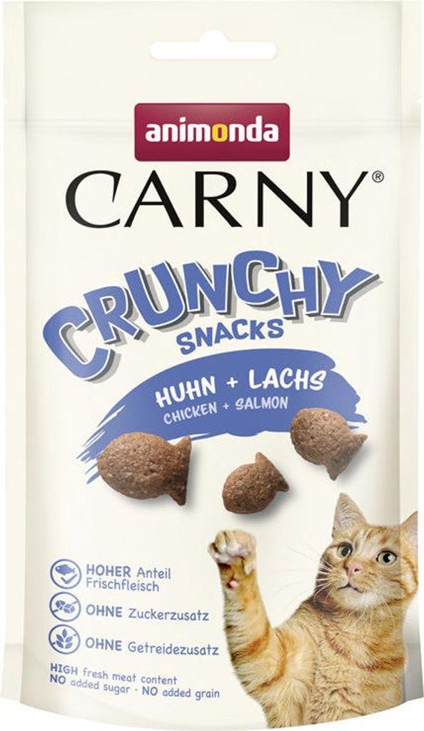 animonda Carny Crunchy Adult 10x50g | Huhn