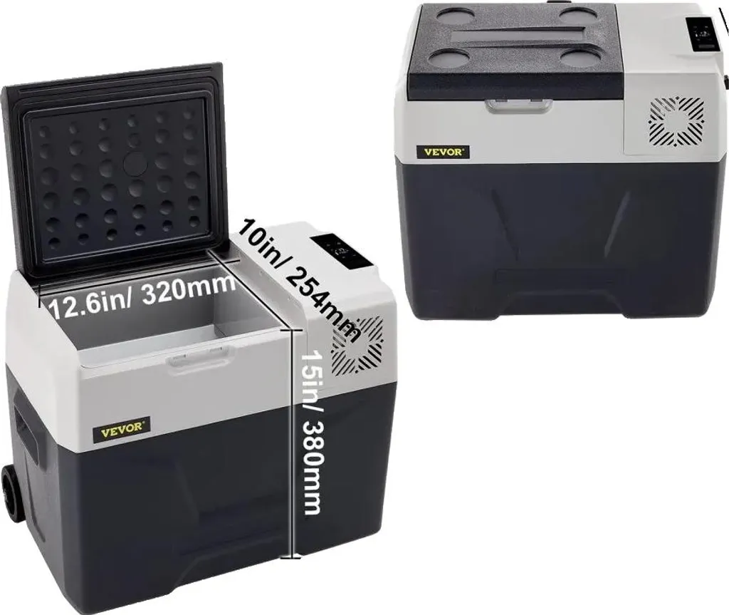 Réfrigérateur portable 40L zone réglable, compact et multi-tension 12V