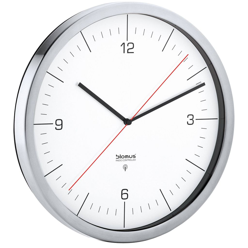 Blomus Crono Funkuhr, Wanduhr, Uhr, mit Zifferblatt, Produktbild 