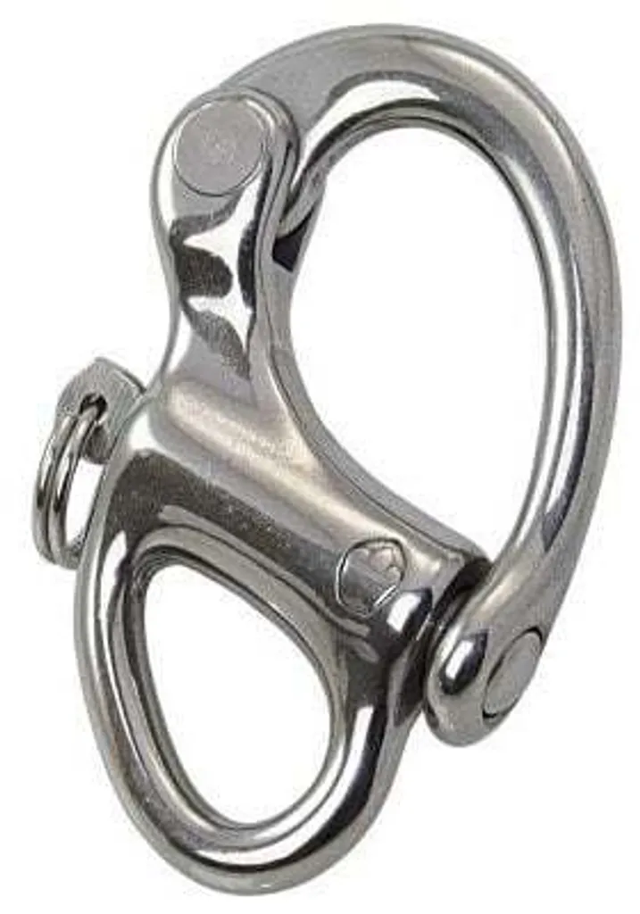 Mousqueton inox AISI630 haute résistance à œil fixe Wichard