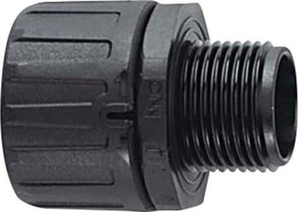 HellermannTyton Verschraubung sw HG21-S-M20 10 Stk
