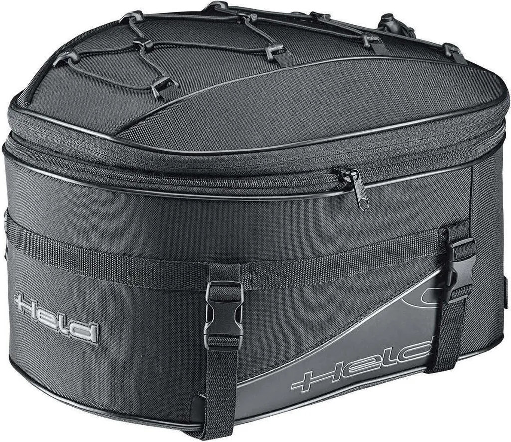 Sacoche de Réservoir Moto Held Iconic Gt L Noire en Textile Résistant