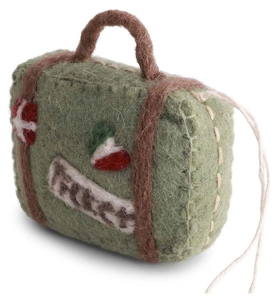 Filzornament mit Stickerei, 5 cm, verspieltes Design, Produktbild 