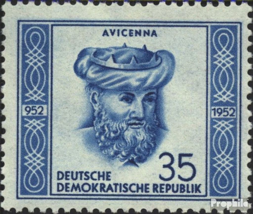 Briefmarken DDR 1952 Mi 314 gestempelt Geburts- und Todestage berühmter Persönlichkeiten
