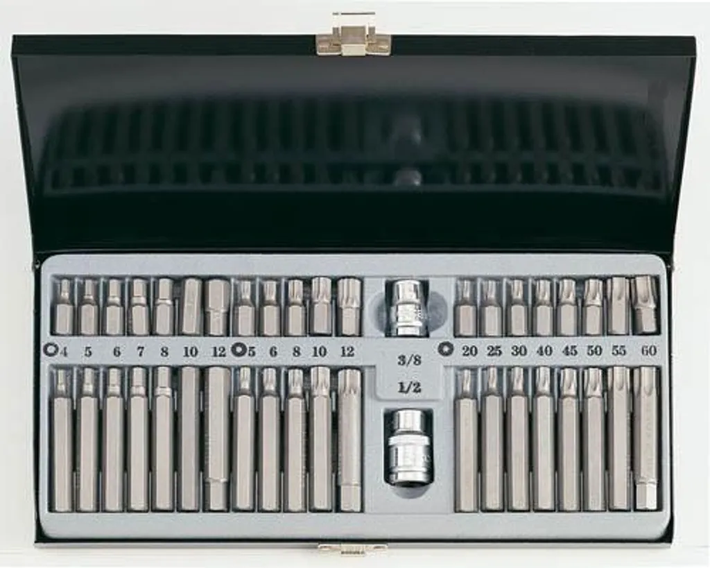 Démontez les vis inaccessibles avec le set d'embouts 75mm FORCE 4401