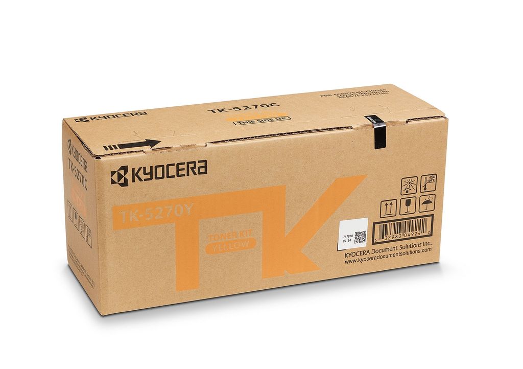 KYOCERA TK-5270Y, 6000 str., Žlutá, 1 kusů Obrázek produktu 