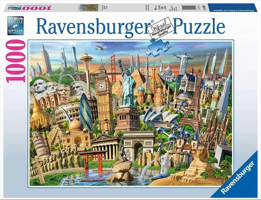 Sehenswürdigkeiten weltweit Ravensburger 19890 Produktbild 