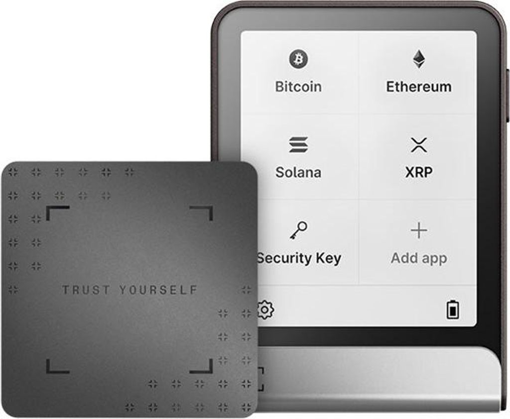 Ledger Flex mit Recovery Key, Hardware Wallet Graphite