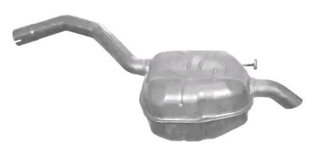 VEGAZ FS-611 Endschalldämpfer für FORD MONDEO IV Turnier (BA7) Auspuff