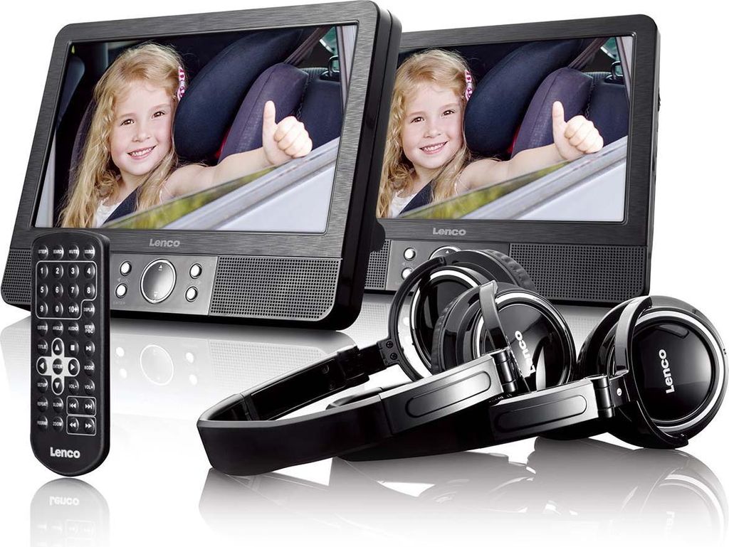 Lenco MES-415 - 9 Zoll Tragbarer DVD-Player mit Produktbild 