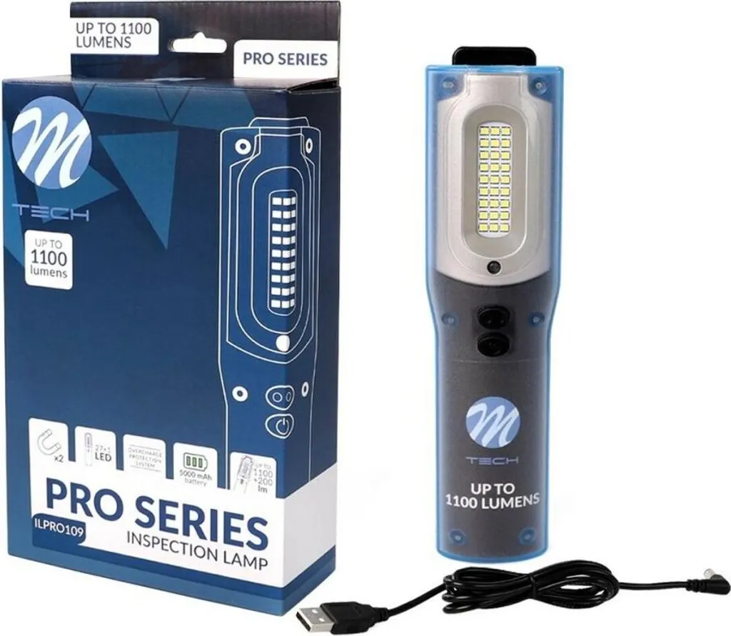 Lampe d'inspection LED 10W : fini les zones d'ombre avec ses 2 aimants