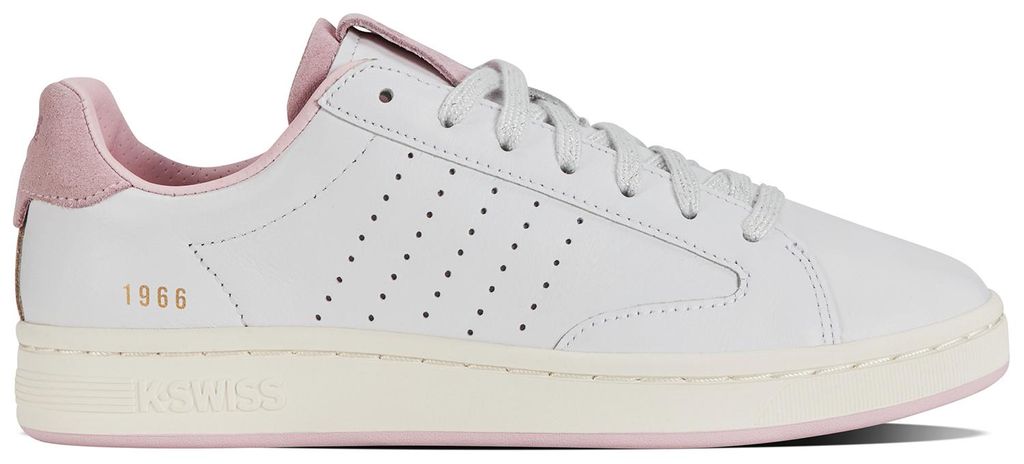 K-Swiss Damen Lozan Klub LTH Sneaker 97263-169-M White/Ballerina/White, Schuhgröße:42 EU