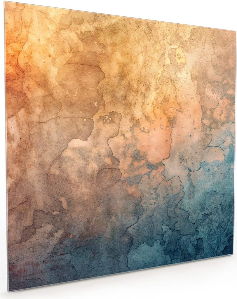 Küchenrückwand Spritzschutz Glas mit Motiv Aquarellkunst 40 Produktbild 