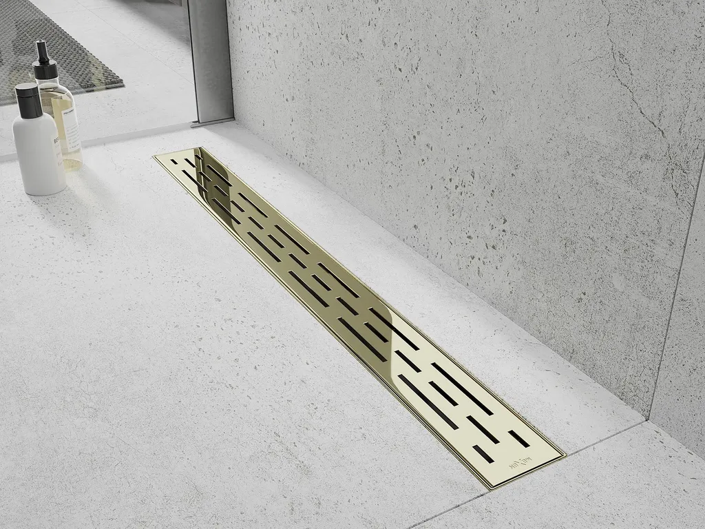 Trasforma la tua Doccia: Mexen Flat 360° M01 Oro 90cm - Lusso Quotidiano - 5