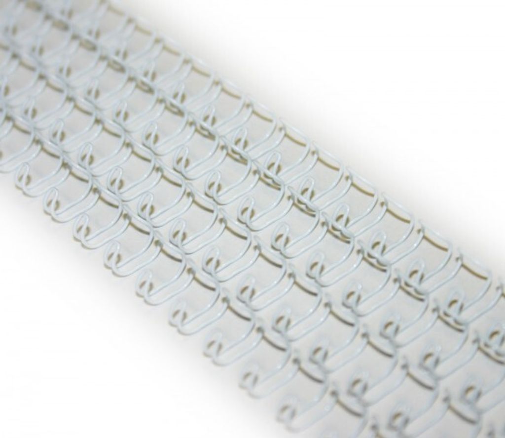 ProfiOffice Metall-Spiral-Binderücken 3:1 34 Ringe 3/16 5,5mm weiß