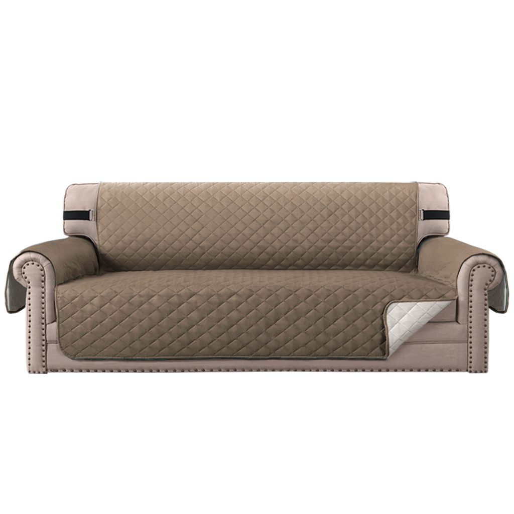 Topchances Sofaschoner, Couch Schonbezug, Sofaüberwurf, Rutschfes, Reversible Sofabezug für Hunde Haustieren, Abnutzung und Riss schützen (3-Sit...