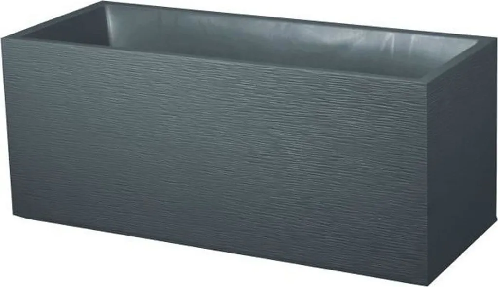 Jardinière pour Terrasse et Balcon EDA Garden 99 cm 97,6 L Anthracite