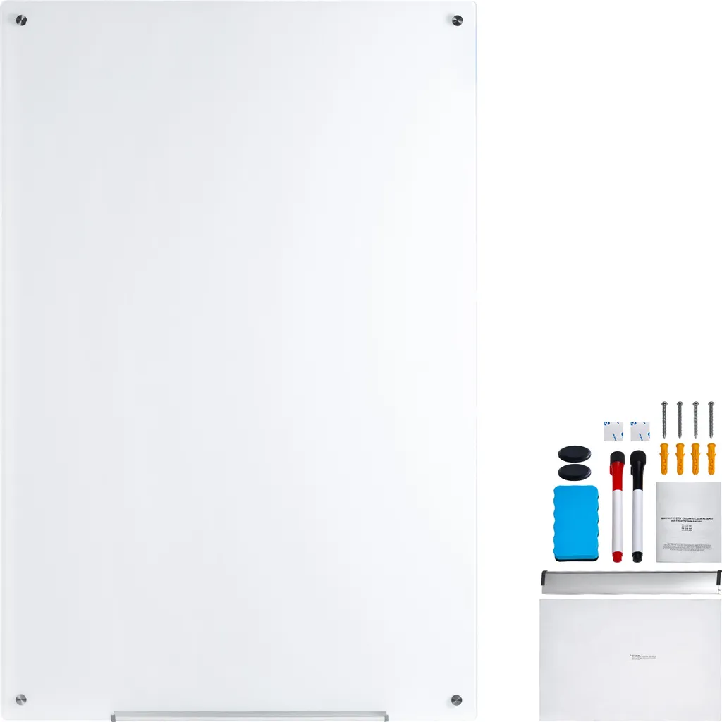 SucceBuy Lavagna Vetro Bianco 36x24 - Dove Nascono le Grandi Idee