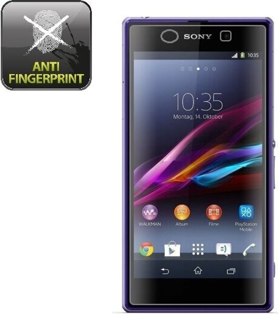 3x Displayschutzfolie für Sony Xperia Z ANTI-REFLEX Displayfolie MATT