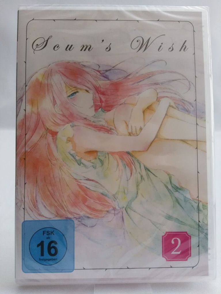 DVD Anime Scum ́s Wish - Vol.2 - Episoden 5-8 - FSK 16 PAL NEU