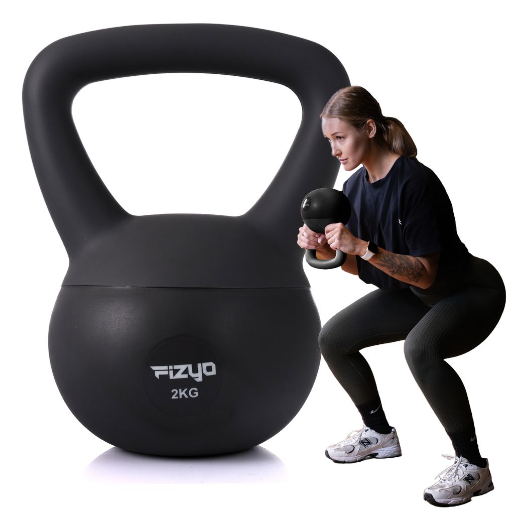 FIZYO Miękki Kettlebell Wypełniony Żelaznym Piaskiem, Zdjęcie produktu 