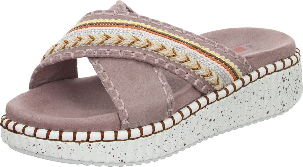 BOXX Damen-Pantolette, Farbe:rot, EU Größe:37