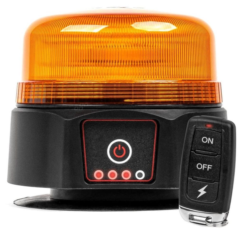 Lampa ostrzegawcza błysk pomarańczowa bezprzewodowa kogut Z Zdjęcie produktu 