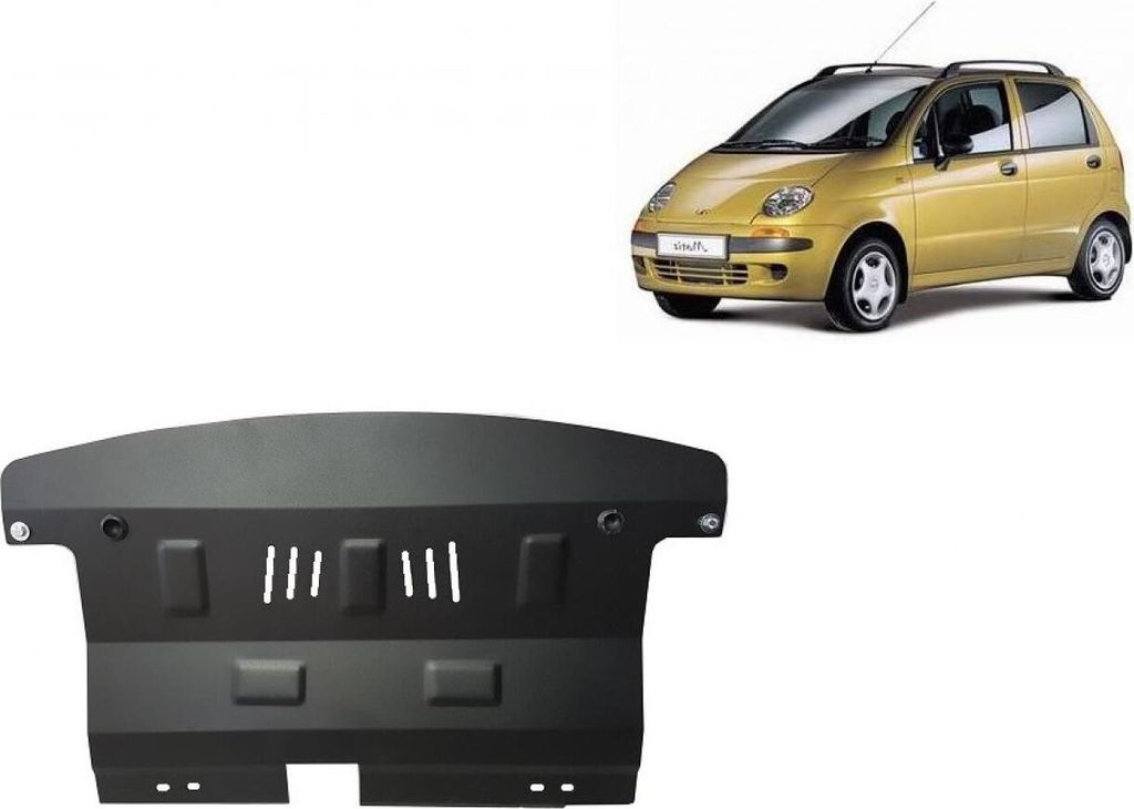 Stahl Unterfahrschutz für Motor Daewoo Matiz