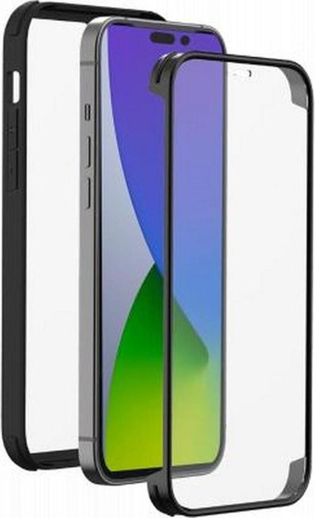 BigBen Connected, Hülle für Apple iPhone 14 Pro 360° Rundumschutz, Transparent