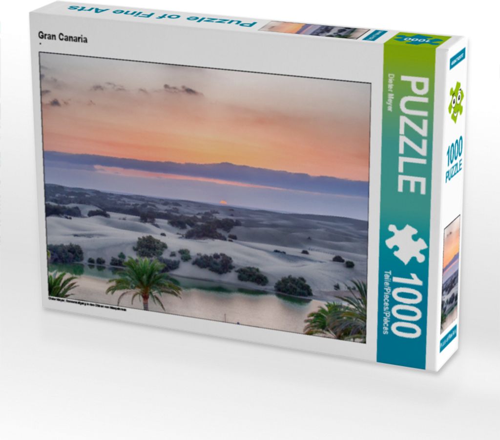 CALVENDO Puzzle Gran Canaria 1000 Teile Puzzle quer | 1000 Teile Lege-Größe 64x48cm Foto-Puzzle für glückliche Stunden