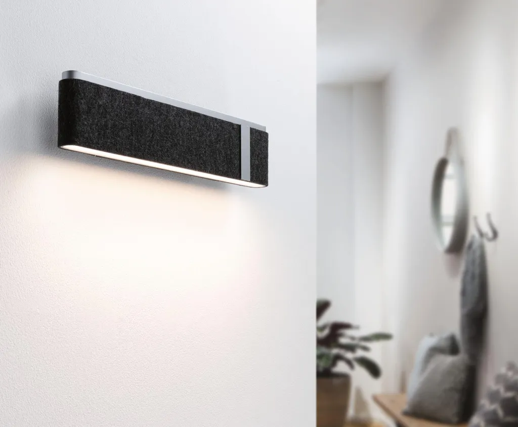 Paulmann Jagun LED Applique murale design anthracite pour votre extérieur