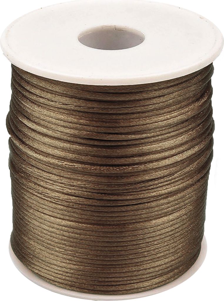 90m Satinschnur 2mm Satinkordel Schmuck-Kordel -Schnur Kumihimo Bänder
