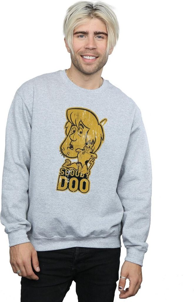 Scooby Doo - Sweatshirt für Herren BI44054 (3XL) (Schwarz) Produktbild 
