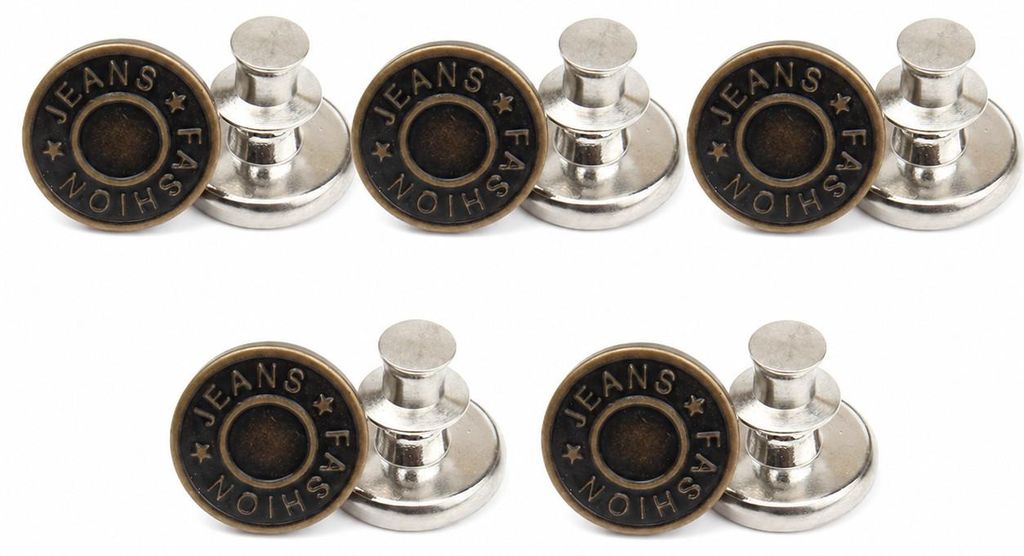 INF Jeansknöpfe 10er-Pack model 1