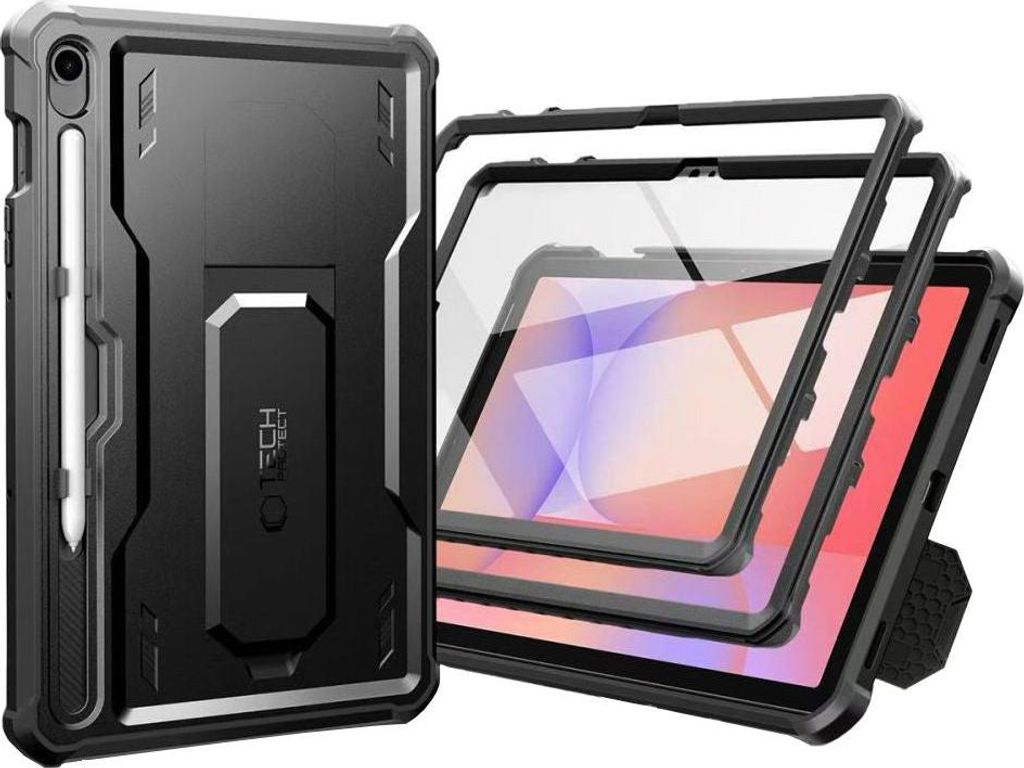 Schutzhülle mit Bildschirmschutz Tech-Protect Polyamid Pro Produktbild 