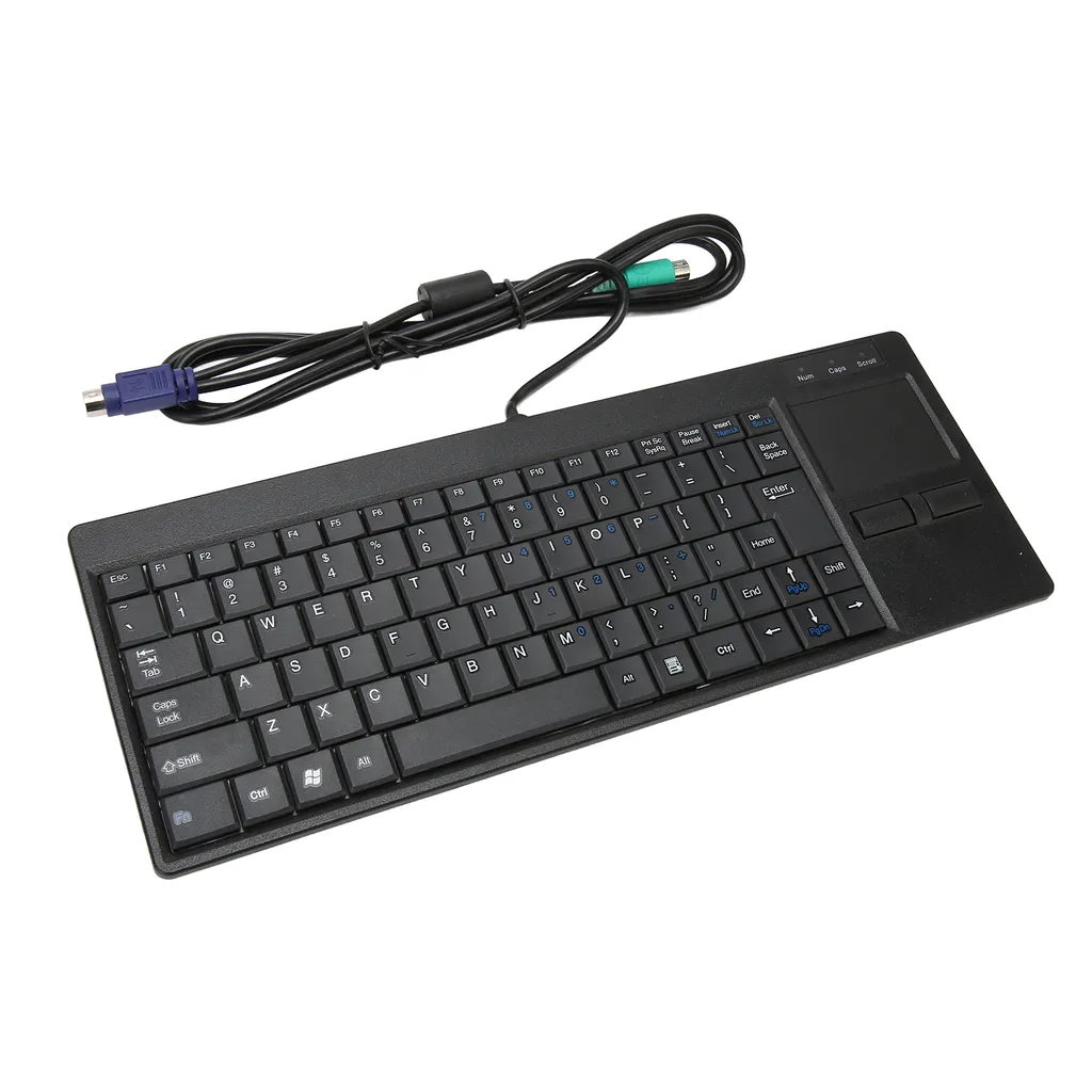 Clavier industriel filaire avec touchpad intégré pour PC et IPC robuste